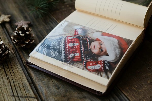 Album photo de noël famille: votre trésor festif